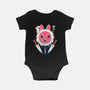 Fight Mask-baby basic onesie-Douglasstencil