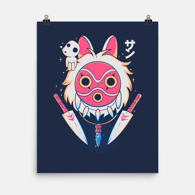 Fight Mask-none matte poster-Douglasstencil