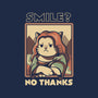 Smile? No Thanks-baby basic tee-tobefonseca