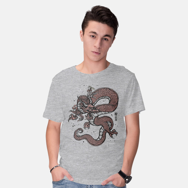 Princess Of Dragons-mens basic tee-kg07