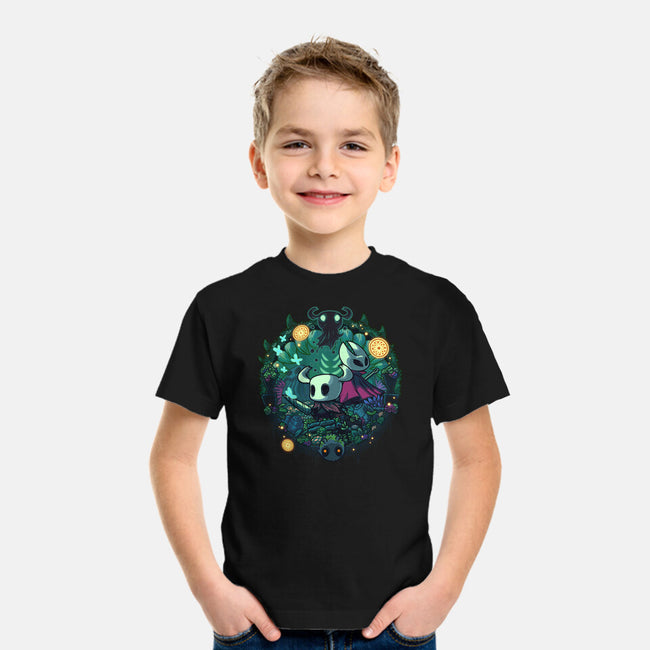 The Knight And The Hornet-youth basic tee-Ca Mask