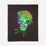 Colorful Martian-none fleece blanket-IKILO