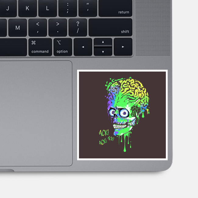 Colorful Martian-none glossy sticker-IKILO