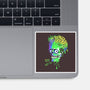 Colorful Martian-none glossy sticker-IKILO