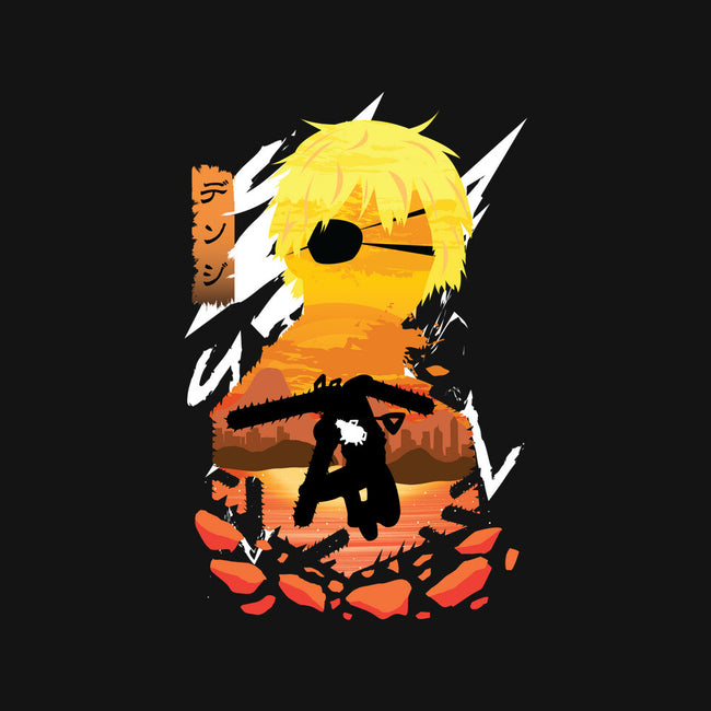 Chainsaws-none stretched canvas-SwensonaDesigns