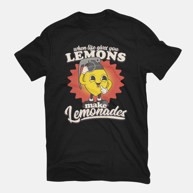 Lemons To Lemonades-womens basic tee-RoboMega