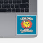 Lemons To Lemonades-none glossy sticker-RoboMega