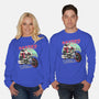 Santa's Midnight Ride-unisex crew neck sweatshirt-momma_gorilla