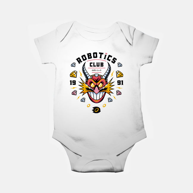 Robotics Club-baby basic onesie-Logozaste