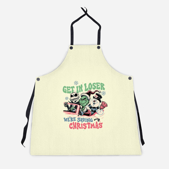 Christmas Losers-unisex kitchen apron-momma_gorilla