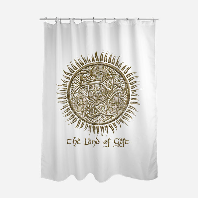 The Land Of Gift-none polyester shower curtain-NMdesign