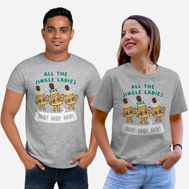 All The Jingle Ladies-unisex basic tee-Weird & Punderful