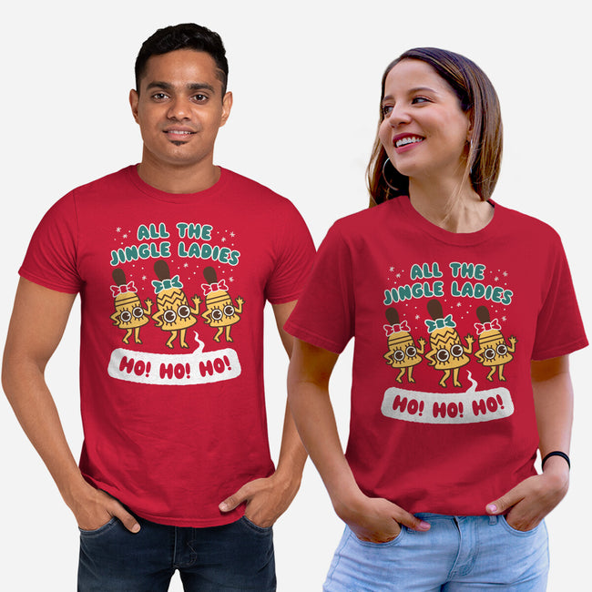 All The Jingle Ladies-unisex basic tee-Weird & Punderful