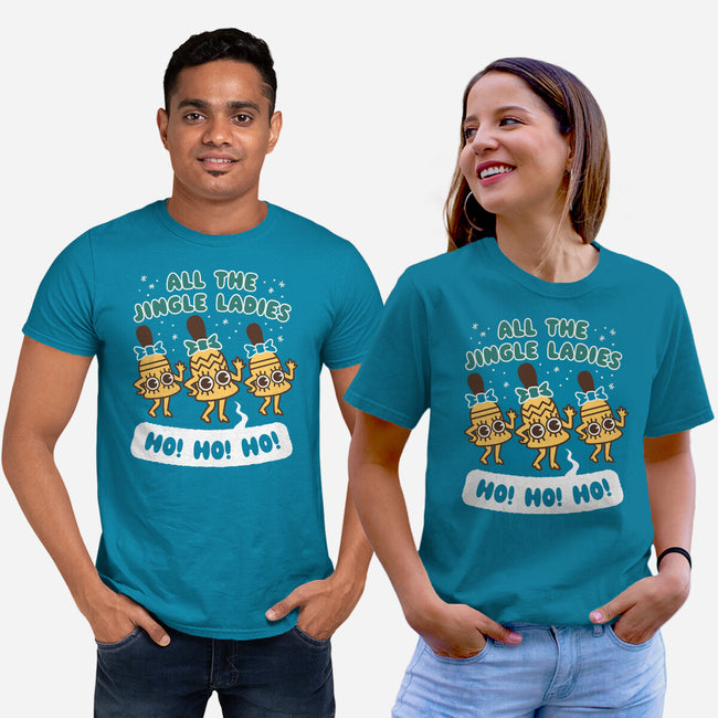 All The Jingle Ladies-unisex basic tee-Weird & Punderful
