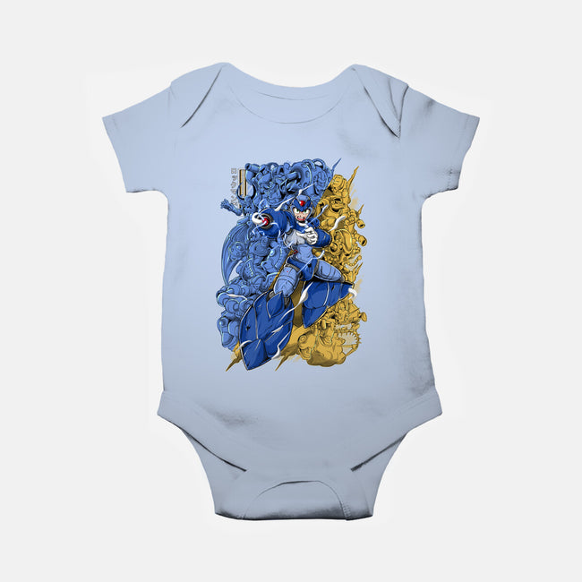 Robot X-baby basic onesie-Guilherme magno de oliveira