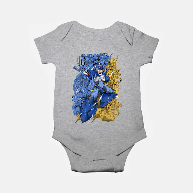 Robot X-baby basic onesie-Guilherme magno de oliveira