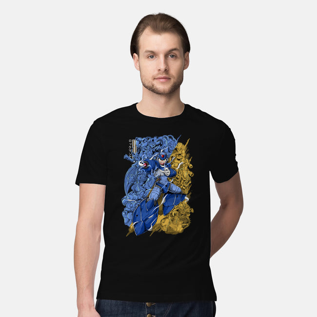 Robot X-mens premium tee-Guilherme magno de oliveira