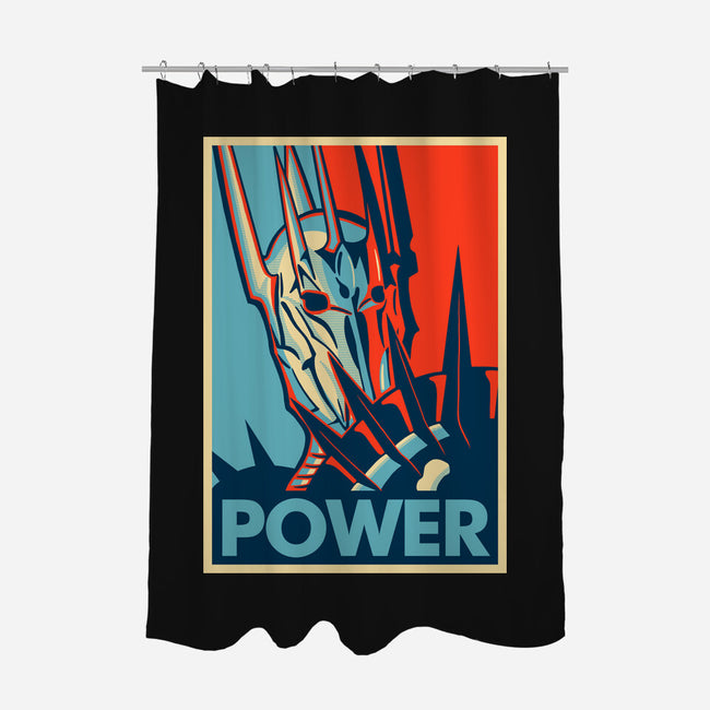 The Lord Of Power-none polyester shower curtain-NMdesign