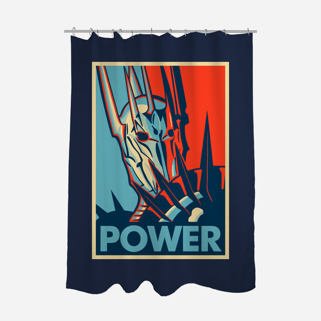 The Lord Of Power-none polyester shower curtain-NMdesign