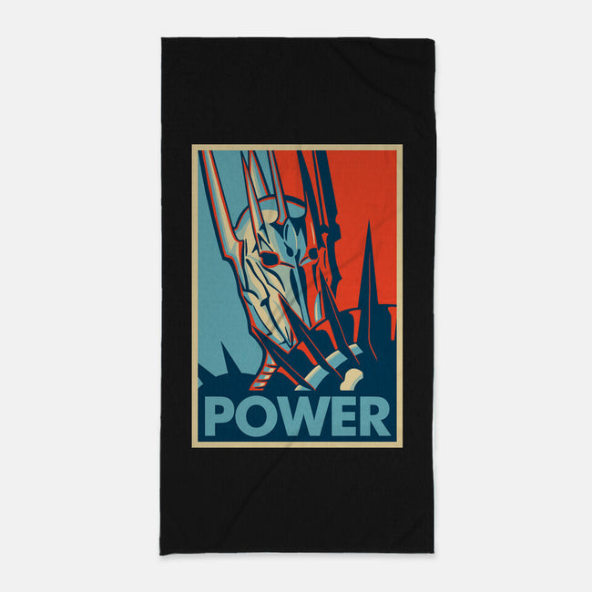 The Lord Of Power-none beach towel-NMdesign