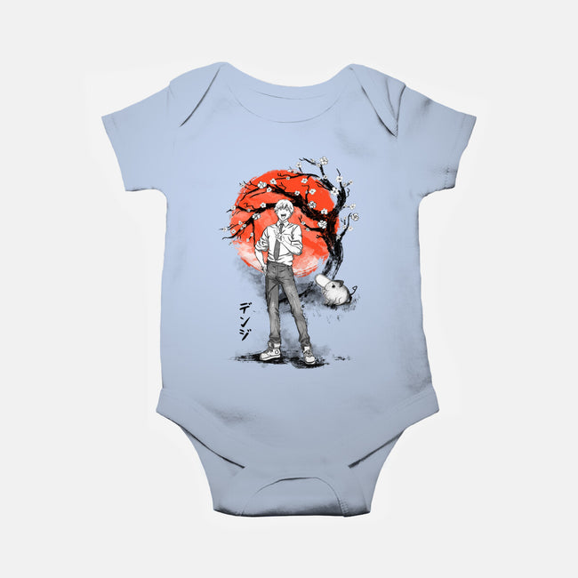 Devil Hunter Ink-baby basic onesie-IKILO