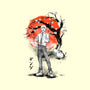 Devil Hunter Ink-none removable cover w insert throw pillow-IKILO