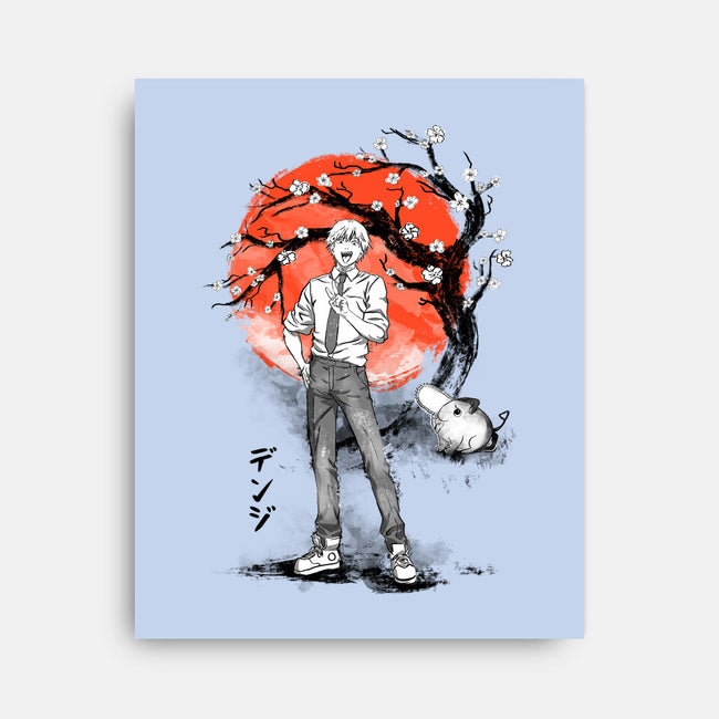 Devil Hunter Ink-none stretched canvas-IKILO