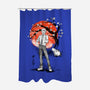 Devil Hunter Ink-none polyester shower curtain-IKILO