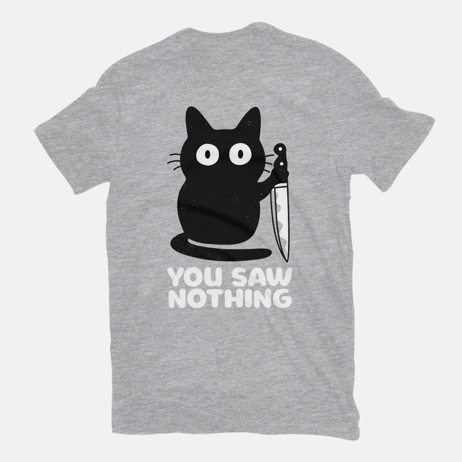 Saw Nothing-unisex basic tee-Xentee
