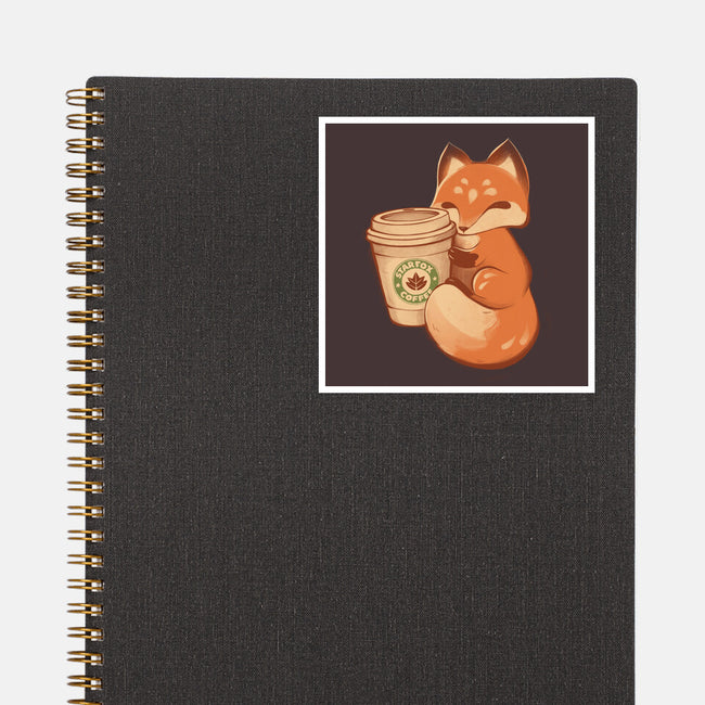 Starfox Coffee-none glossy sticker-ricolaa