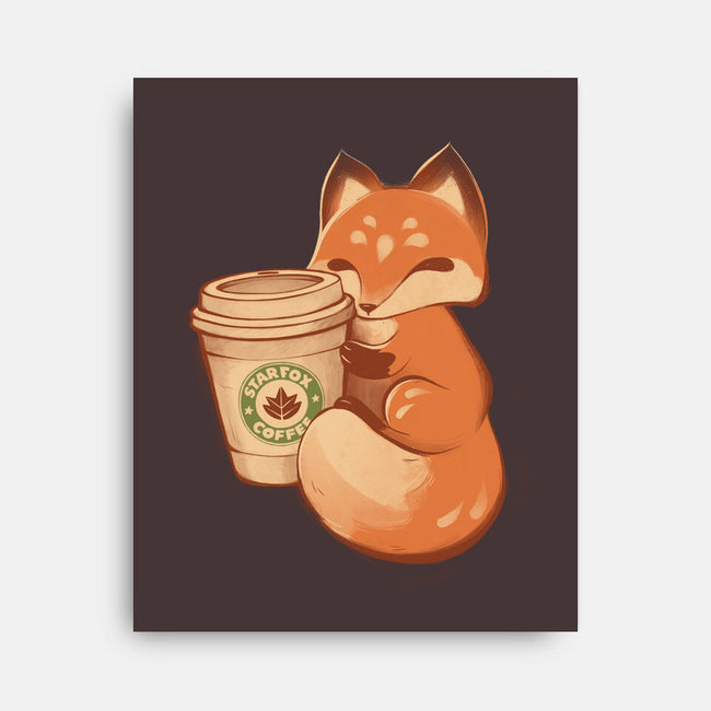 Starfox Coffee-none stretched canvas-ricolaa
