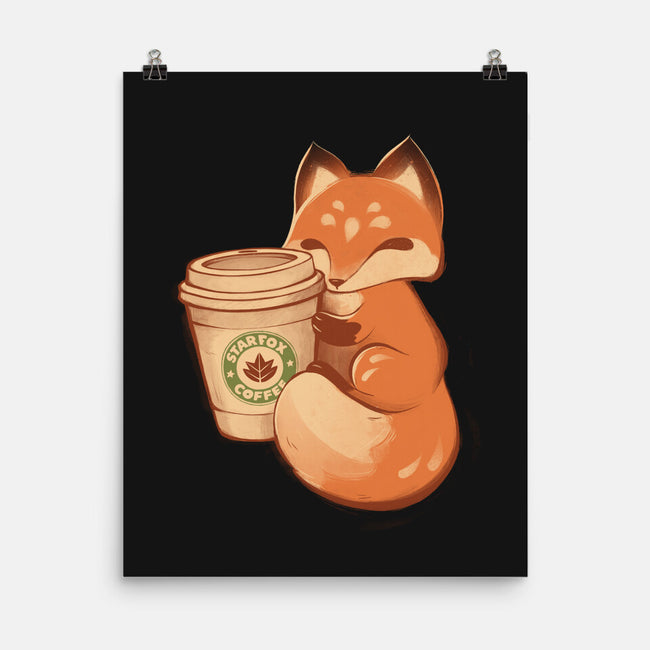 Starfox Coffee-none matte poster-ricolaa