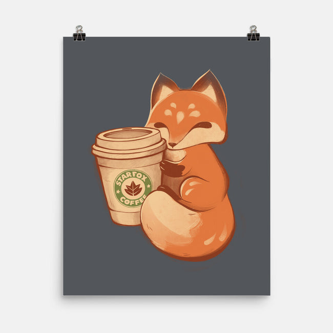 Starfox Coffee-none matte poster-ricolaa