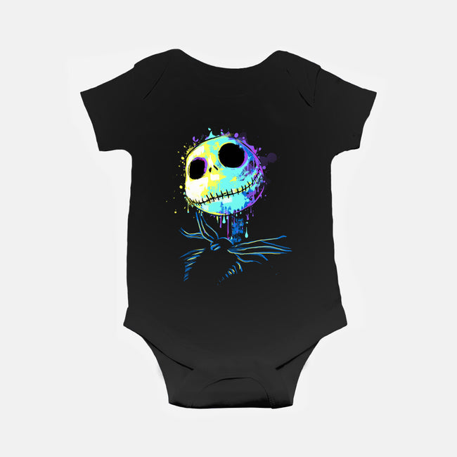 Colorful Skeleton-baby basic onesie-IKILO