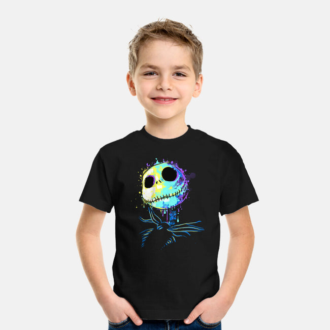 Colorful Skeleton-youth basic tee-IKILO