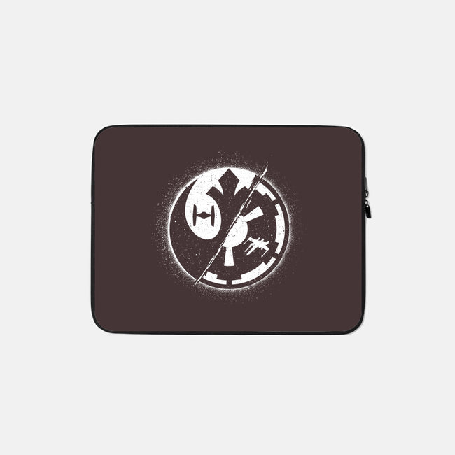 Light And Darkness-none zippered laptop sleeve-Tronyx79