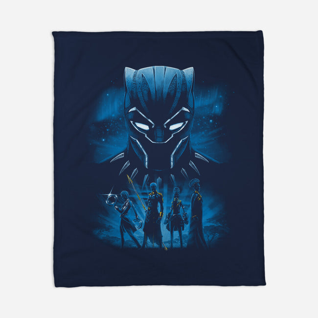 Women Of Wakanda-none fleece blanket-teesgeex