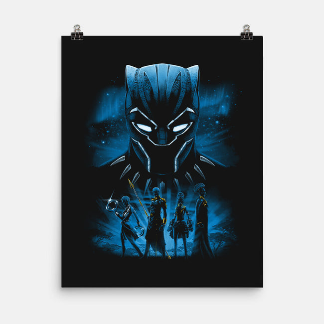Women Of Wakanda-none matte poster-teesgeex