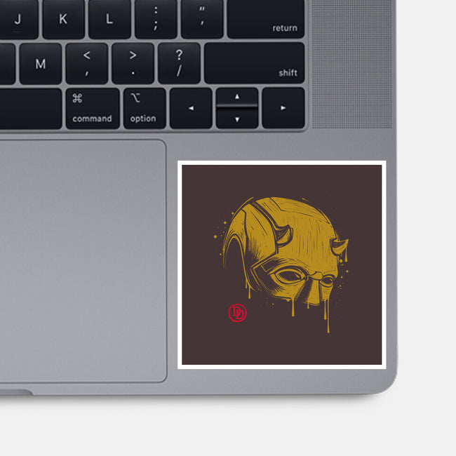 Devil Mask-none glossy sticker-Getsousa!