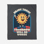 Enjoy Today-none fleece blanket-RoboMega