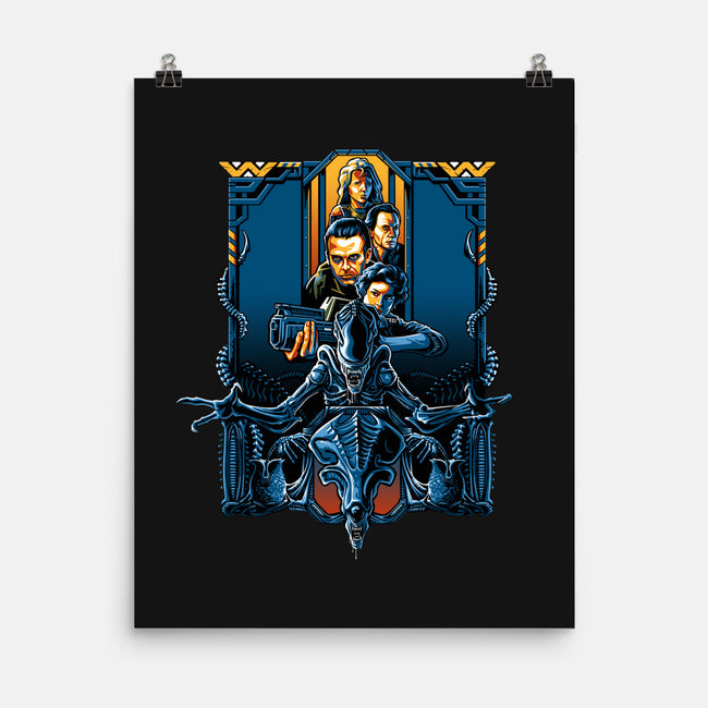 Enter The Aliens-none matte poster-daobiwan