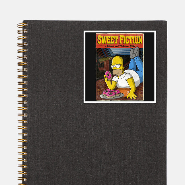 Sweet Fiction-none glossy sticker-NMdesign