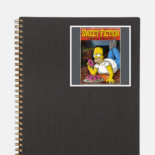 Sweet Fiction-none glossy sticker-NMdesign