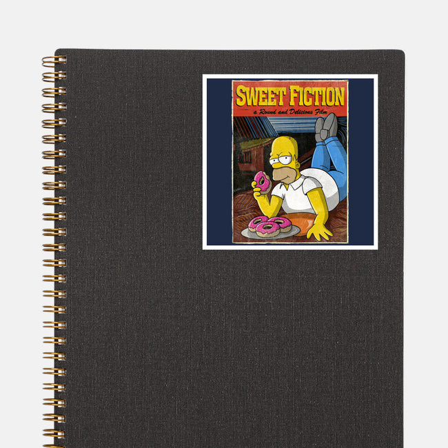 Sweet Fiction-none glossy sticker-NMdesign