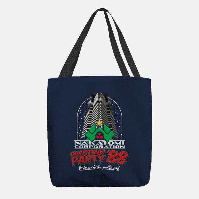 Nakatomi Christmas Party '88-none basic tote bag-RoboMega