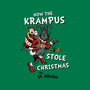 How The Krampus Stole Christmas-womens off shoulder tee-Nemons