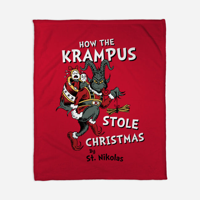 How The Krampus Stole Christmas-none fleece blanket-Nemons