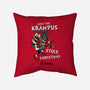 How The Krampus Stole Christmas-none removable cover throw pillow-Nemons