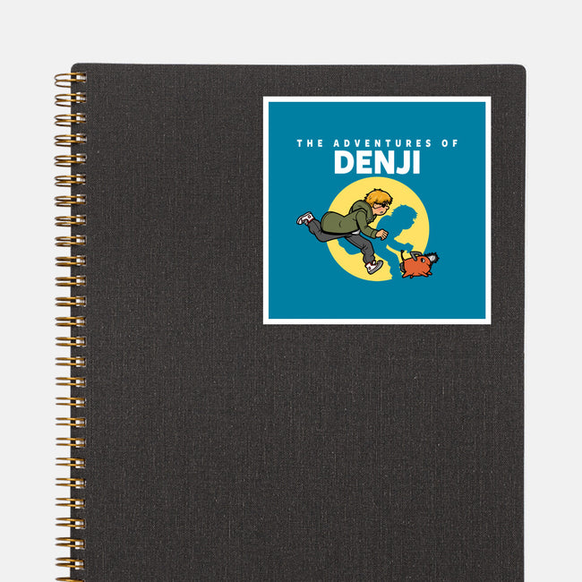 The Adventures Of Denji-none glossy sticker-Boggs Nicolas