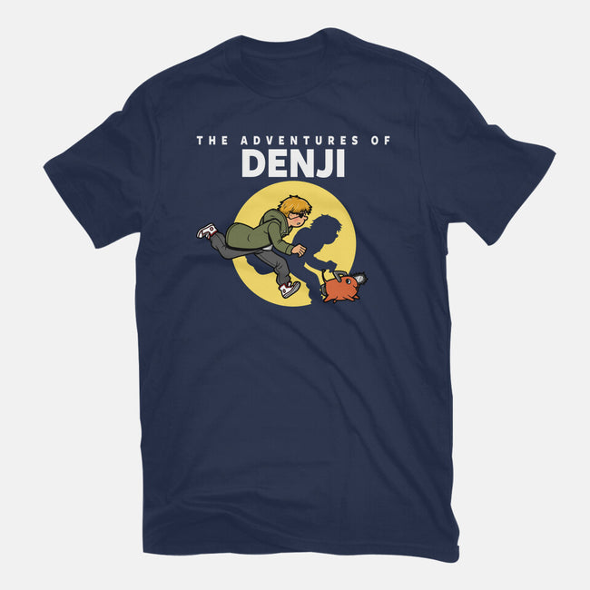 The Adventures Of Denji-womens fitted tee-Boggs Nicolas